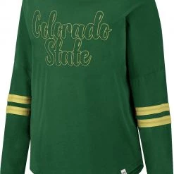 Colosseum Women's Colorado State Rams Green Earth Longsleeve T-Shirt