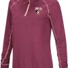 Colosseum Women's Florida State Seminoles Garnet Stingray 1/4 Zip Jacket