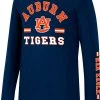 Colosseum Youth Auburn Tigers Blue Roof Top Longsleeve T-Shirt For Boys'