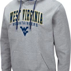 Colosseum Men's West Virginia Mountaineers Grey Promo Hoodie
