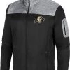 Colosseum Men's Colorado Buffaloes Black Third Wheel Full-Zip Jacket