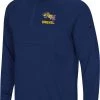 Colosseum Men's Drexel Dragons Blue Rival Quarter-Zip Pullover Shirt