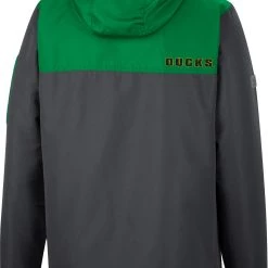 Colosseum Men's Oregon Ducks Grey Hooded Windbreaker -Colosseum Online Shop unnamed file 187