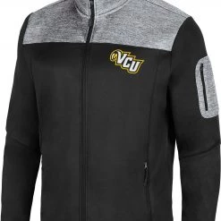 Colosseum Men's VCU Rams Black Third Wheel Full-Zip Jacket