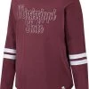 Colosseum Women's Mississippi State Bulldogs Maroon Earth Longsleeve T-Shirt