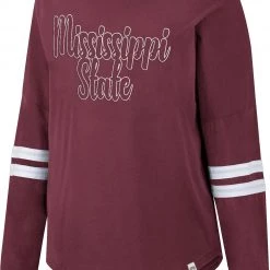 Colosseum Women's Mississippi State Bulldogs Maroon Earth Longsleeve T-Shirt
