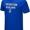 Colosseum Men's Creighton Bluejays Blue T-Shirt