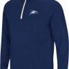 Colosseum Men's Georgia Southern Eagles Navy Rival 1/4 Zip Jacket
