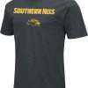 Colosseum Men's Southern Miss Golden Eagles Dual Blend Black T-Shirt