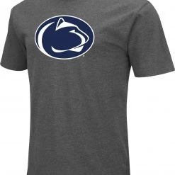 Colosseum Men's Penn State Nittany Lions Grey Dual Blend T-Shirt
