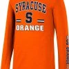 Colosseum Youth Syracuse Orange Orange Roof Top Longsleeve T-Shirt For Girls'