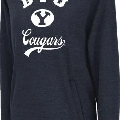 Colosseum Women's BYU Cougars Navy Promo Hoodie