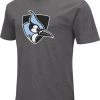 Colosseum Men's Johns Hopkins Blue Jays Grey Dual Blend T-Shirt
