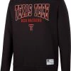 Colosseum Men's Texas Tech Red Raiders Black Scholarship Pullover Sweatshirt