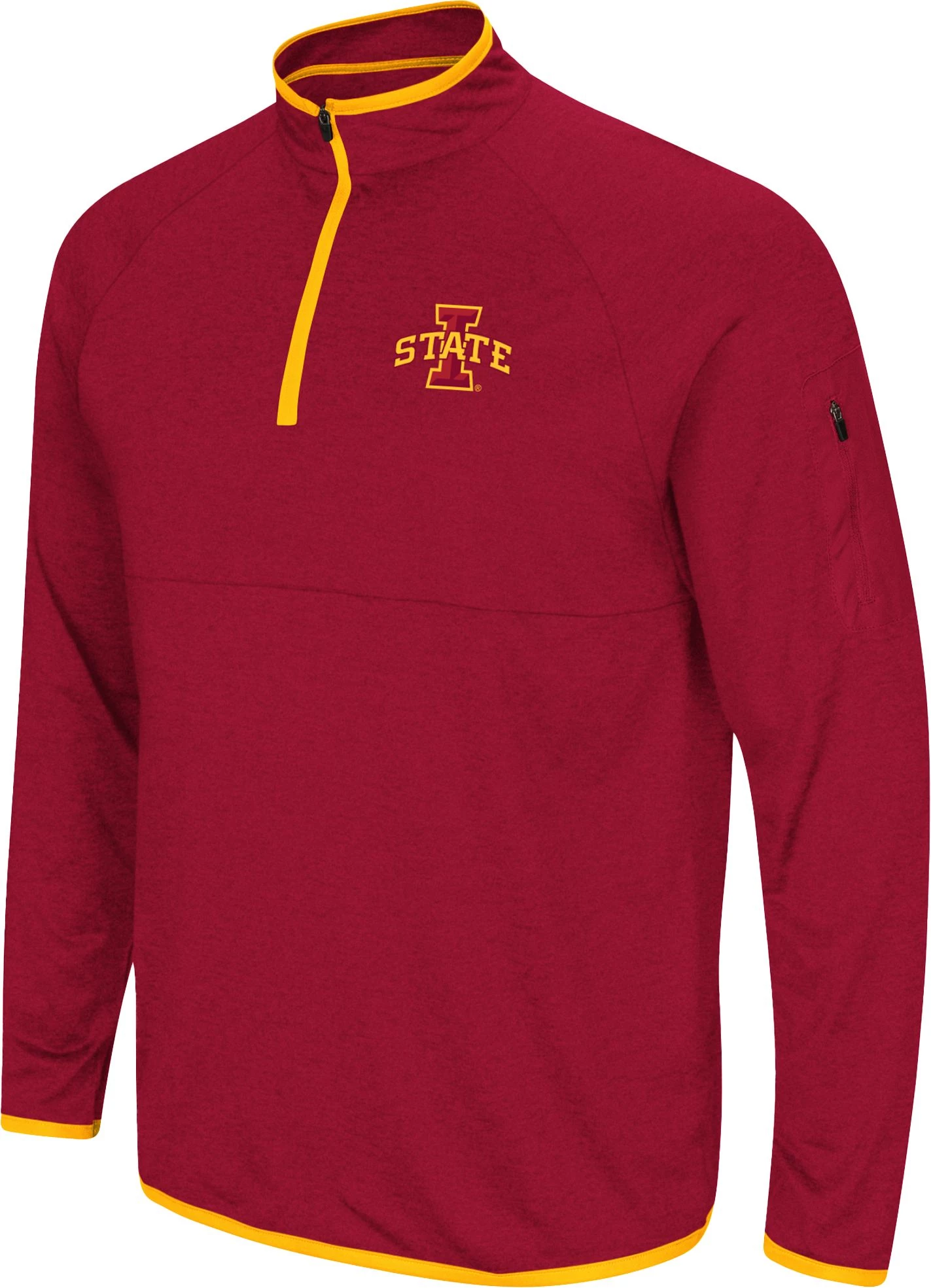 Colosseum Men's Iowa State Cyclones Cardinal Rival 1/4 Zip Jacket 1 Colosseum Men's Iowa State Cyclones Cardinal Rival 1/4 Zip Jacket