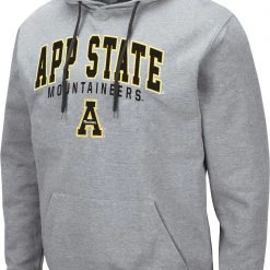 Colosseum Men's Appalachian State Mountaineers Grey Promo Hoodie