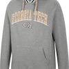 Colosseum Men's Georgia Tech Yellow Jackets Grey Baller Pullover Hoodie