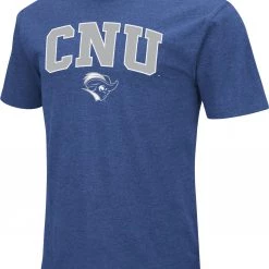 Colosseum Men's Christopher Newport Captains Royal Blue Dual Blend T-Shirt