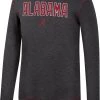 Colosseum Men's Alabama Crimson Tide Grey Therma Longsleeve T-Shirt