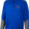 Colosseum Men's Boise State Broncos Royal Playin Full Zip Jacket