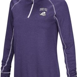 Colosseum Women's TCU Horned Frogs Purple Stingray 1/4 Zip Jacket