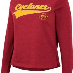 Colosseum Women's Iowa State Cyclones Cardinal Already Did Pullover Sweatshirt