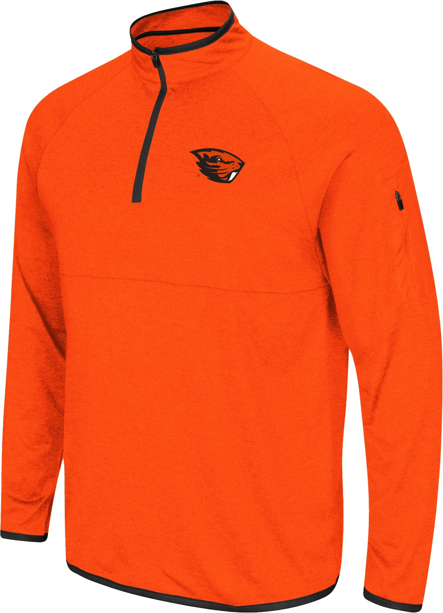 Colosseum Men's Oregon State Beavers Orange Rival 1/4 Zip Jacket 1 Colosseum Men's Oregon State Beavers Orange Rival 1/4 Zip Jacket
