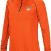 Colosseum Women's Oklahoma State Cowboys Orange Stingray 1/4 Zip Jacket