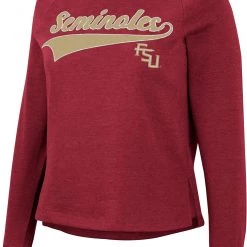 Colosseum Women's Florida State Seminoles Garnet Already Did Pullover Sweatshirt