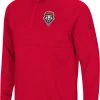 Colosseum Men's New Mexico Lobos Red Rival 1/4 Zip Jacket