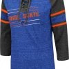 Colosseum Women's Boise State Broncos Blue Pasadena ¾ Sleeve T-Shirt