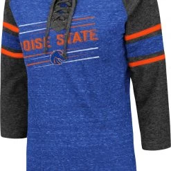 Colosseum Women's Boise State Broncos Blue Pasadena ¾ Sleeve T-Shirt