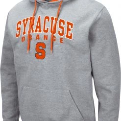 Colosseum Men's Syracuse Orange Grey Promo Hoodie