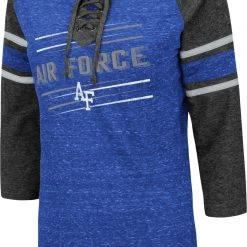 Colosseum Women's Air Force Falcons Blue Pasadena ¾ Sleeve T-Shirt