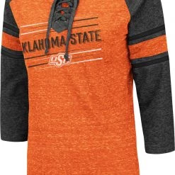 Colosseum Women's Oklahoma State Cowboys Orange Pasadena ¾ Sleeve T-Shirt