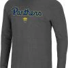 Colosseum Men's Pitt Panthers Grey Dragon Long Sleeve Thermal T-Shirt