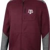 Colosseum Men's Texas A&M Aggies Maroon Playin Full Zip Jacket