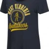 Colosseum Women's West Virginia Mountaineers Blue Scoop-Neck T-Shirt