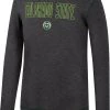 Colosseum Men's Colorado State Rams Grey Therma Longsleeve T-Shirt