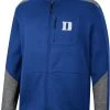 Colosseum Men's Duke Blue Devils Royal Playin Full Zip Jacket