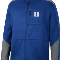 Colosseum Men's Duke Blue Devils Royal Playin Full Zip Jacket