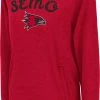 Colosseum Women's Southeast Missouri State Redhawks Red Funnel Pullover Hoodie