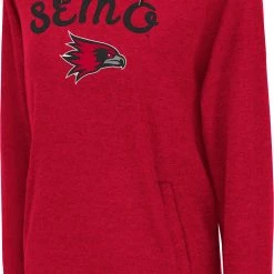 Colosseum Women's Southeast Missouri State Redhawks Red Funnel Pullover Hoodie