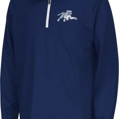 Colosseum Youth Jackson State Tigers Navy Draft 1/4 Zip Jacket For Girls'