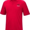 Colosseum Men's Arkansas Razorbacks Cardinal Polo