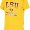 Colosseum Youth LSU Tigers Gold Toffee T-Shirt For Girls'
