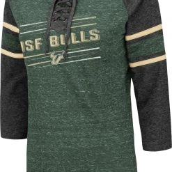 Colosseum Women's South Florida Bulls Green Pasadena ¾ Sleeve T-Shirt