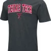 Colosseum Men's Texas Tech Red Raiders Black Dual Blend T-Shirt