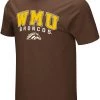Colosseum Men's Western Michigan Broncos Brown T-Shirt