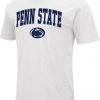 Colosseum Men's Penn State Nittany Lions White Dual Blend T-Shirt